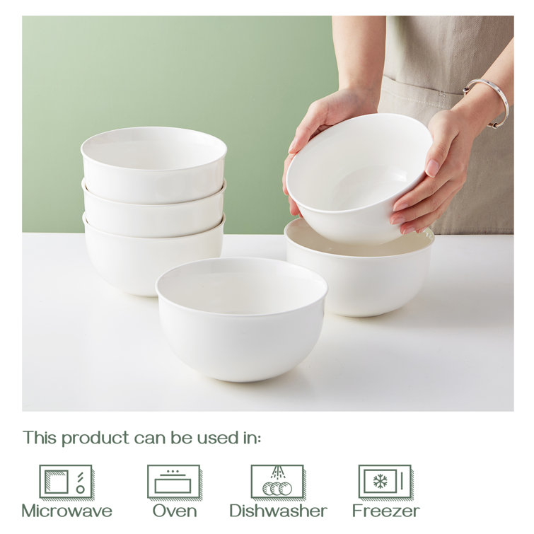 White soup outlet plates